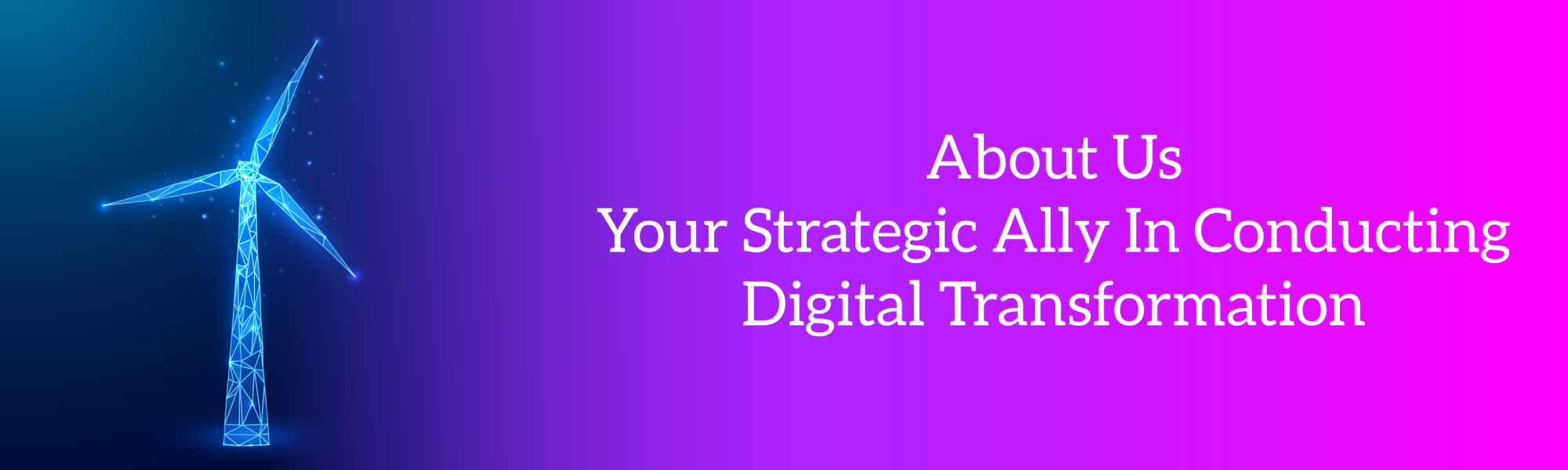 About Us - Your Strategic Ally In Conducting Digital Transformation